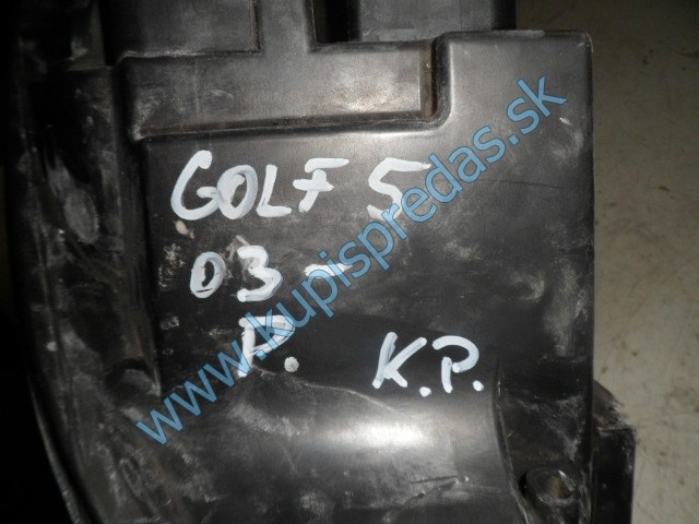 pravé predné svetlo na vw volkswagen golf 5, 