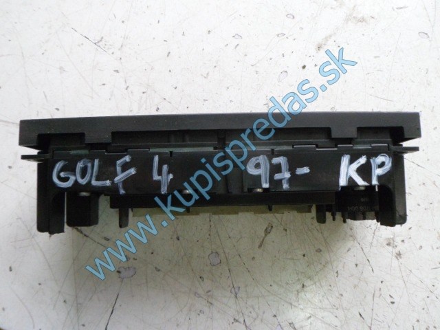 panel na ovládanie kúrenia na vw volkswagen golf 4, climatronic, 