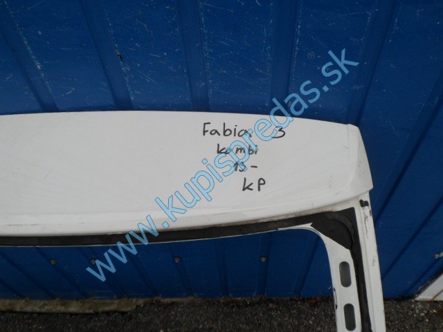 piate dvere na škodu fábiu 3 kombi, combi, 