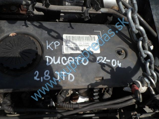 kompletný motor na fiat ducato 2,8jtd, trysky, turbo, 