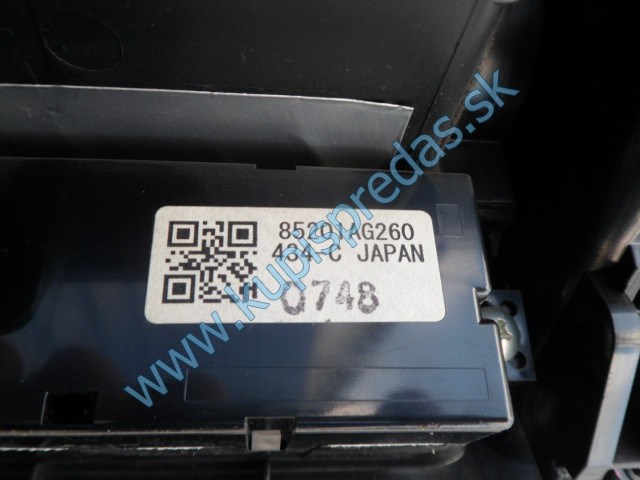 stredový displej na subaru legacy outback, 85201AG260, 66120AG020, GA48-5271-100