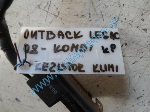 predradný odpor kúrenia na subaru legacy outback, 097100-0360