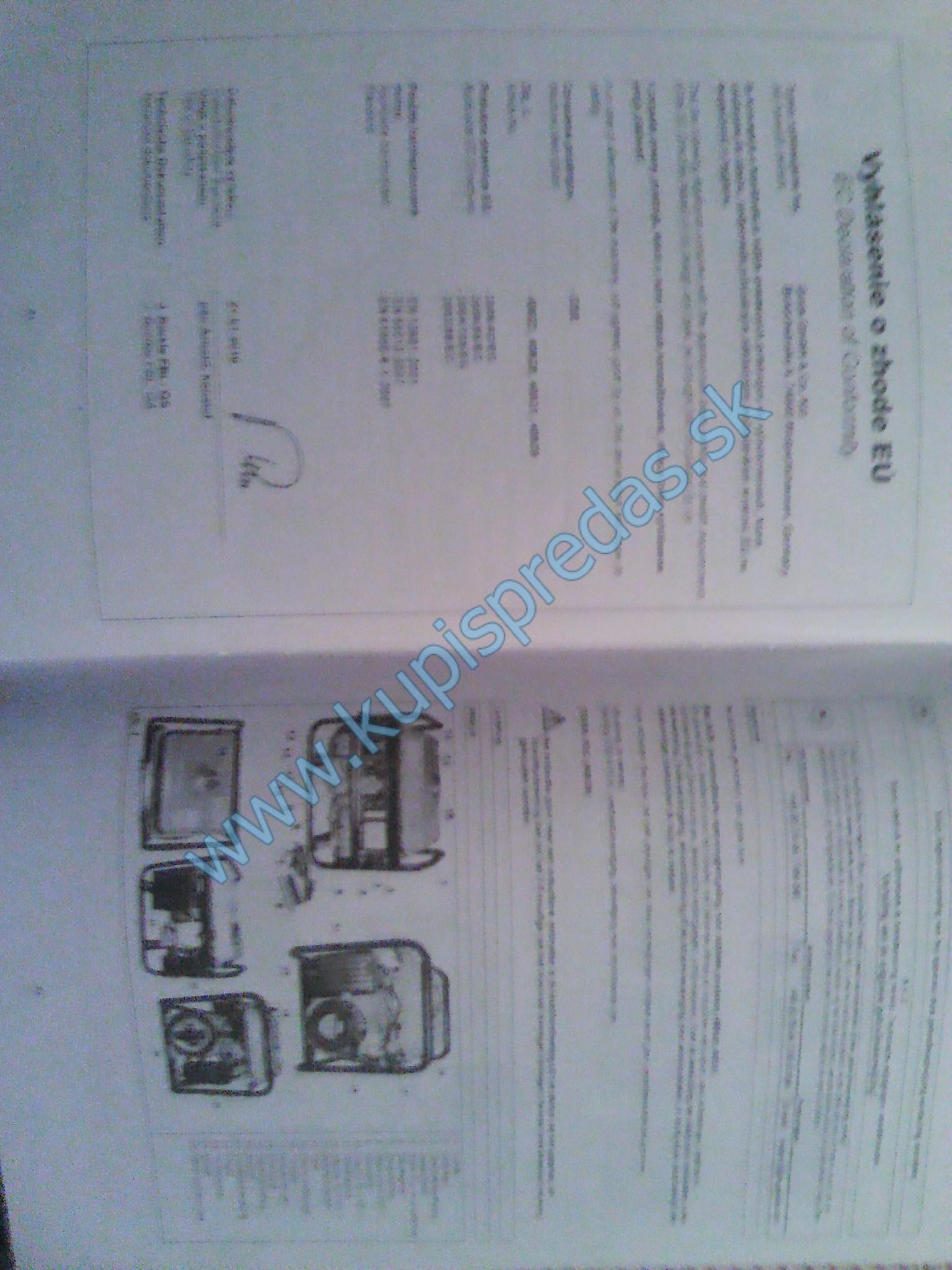 Elektrocentrála GÜDE GSE 1200 4T (100% stav)