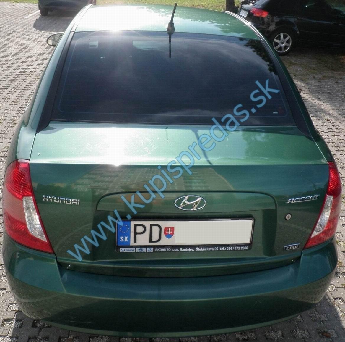 Hyundai Accent 1.5 CRDi 2007 - super tech.stav