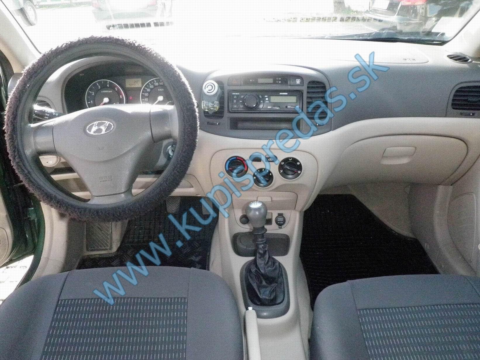 Hyundai Accent 1.5 CRDi 2007 - super tech.stav