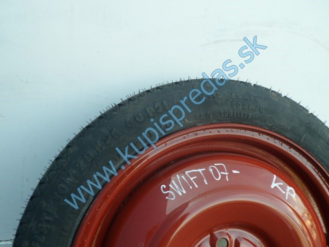 rezerva na suzuki swift , dojazdovka, Y125/70 R15