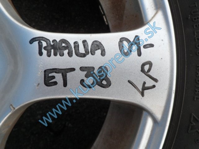hliníkovíé disky na renault tháliu 1, 14 palcové, et38