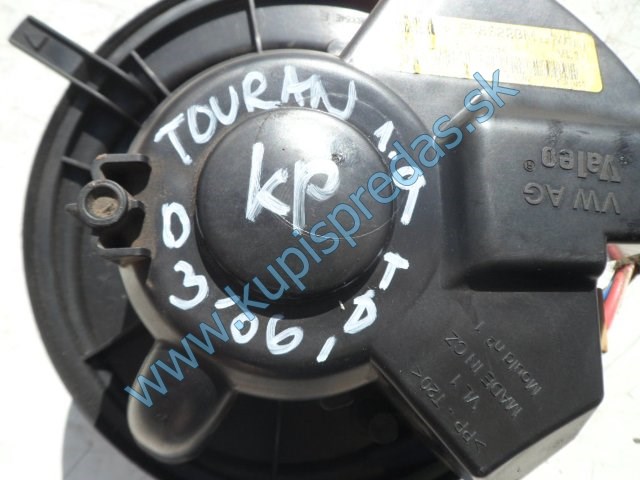 ventilátor na kúrenie na vw volkswagen touran, 1K1820015