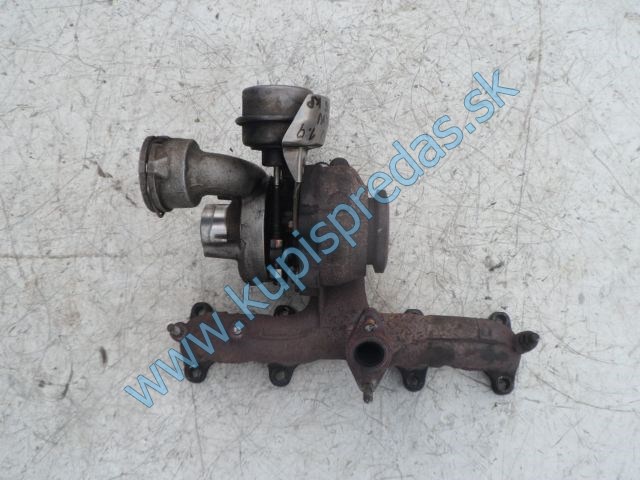 turbo na vw volkswagen touran 1,9tdi 77kw, 038253014G