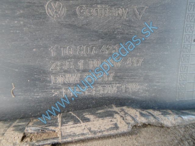 zadný nárazník na vw volkswagen touran , 1T0807421