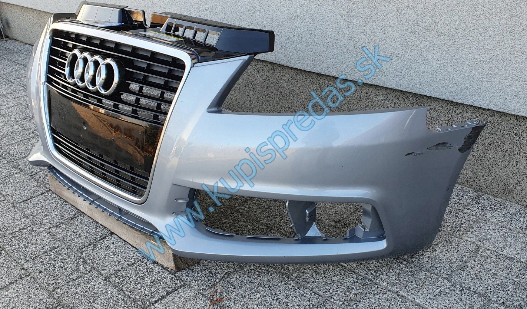 Predný nárazník AUDI A3 8P0 S-LINE LIFT 2009-