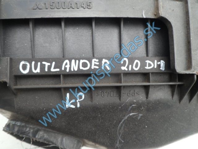 obal vzduchového filtra na mitsubishi outlander 2,0DID, 1500A145, 014900-3960