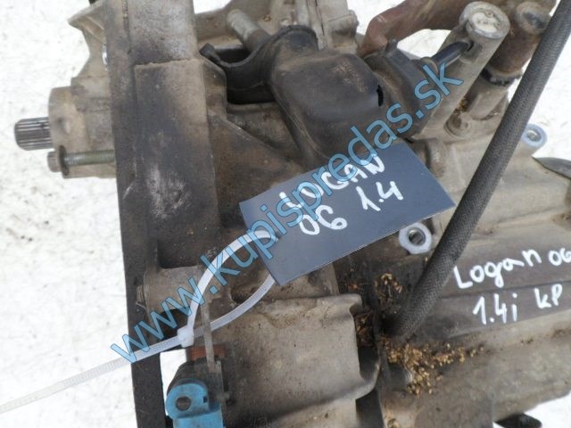 prevodovka na daciu logan 1,4I, 8200243745