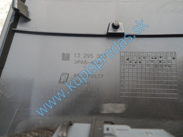 stredový displej na opel corsu d lift, 13373927, 13295003