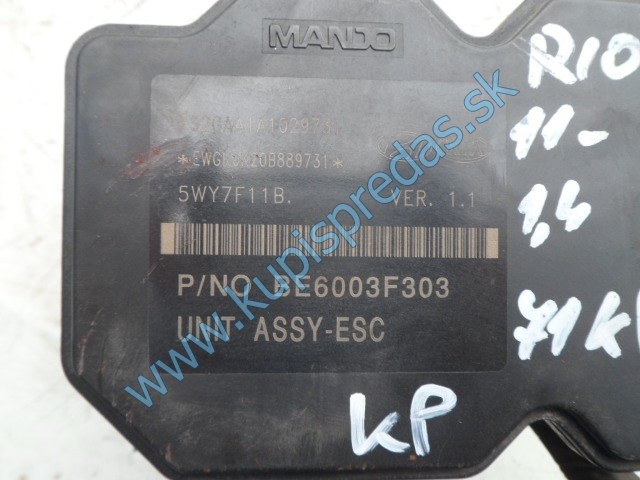 pumpa abs na kiu rio II, 58920-1E410, BH6013F310