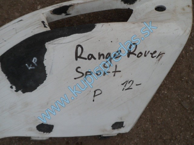 pravá predná časť nárazníka na range rover sport, DK6M17D749-ABW