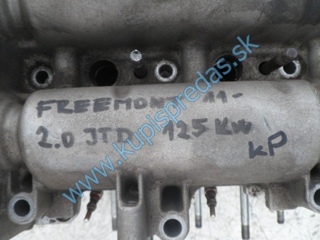 hlava motora na fiat freemont 2,0jtd 16V, ventily, 