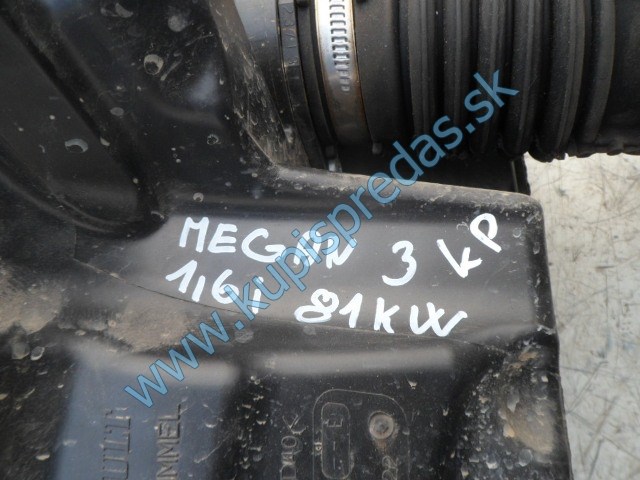 obal na vzduchový filter na renault megane III 1,6i 16V, 8200947663