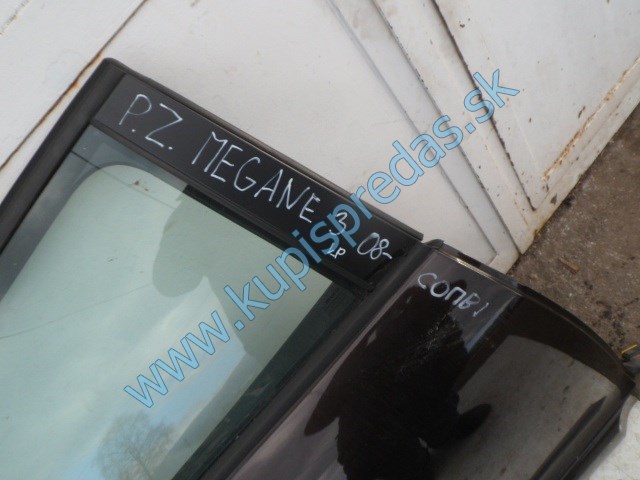 pravé zadné dvere na renault megane III kombi, combi