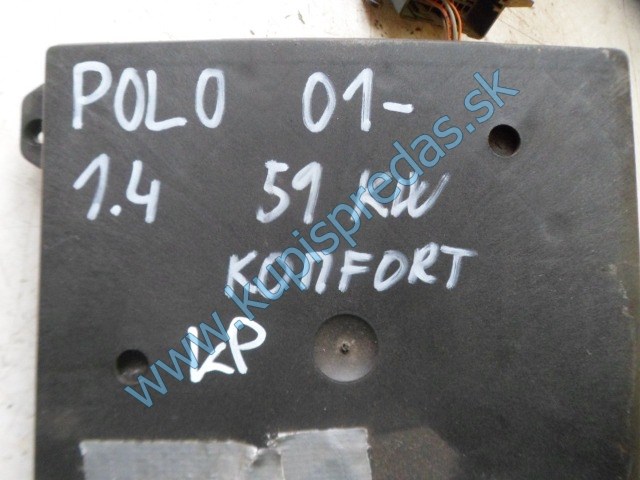riadiaca jednotka na vw volkswagen polo, 1,4i 16V, 6Q1937049F