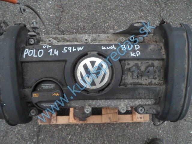 motor 1,4i 16V na vw volkswagen polo, BUD