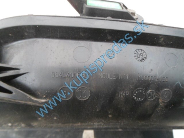 sacie potrubie na citroen c3, 1,4i 16V, 9645400680