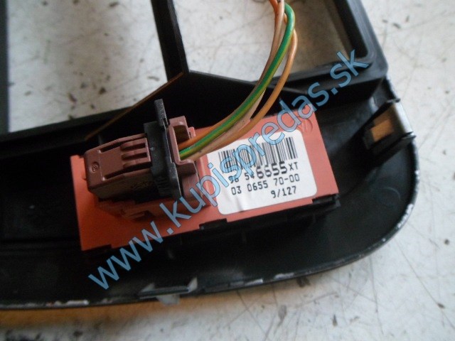 rámik ookolo rádia na citroen c3 lift, 9653074277