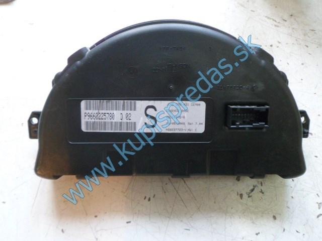 tachometer na citroen c3 1,4I 16V, 9660225780 D02, 