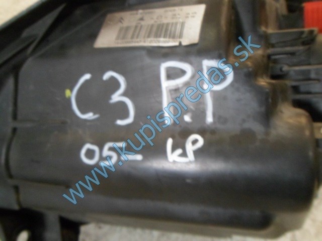 pravé predné svetlo na citroen c3 1,4i 16V, 9682672980