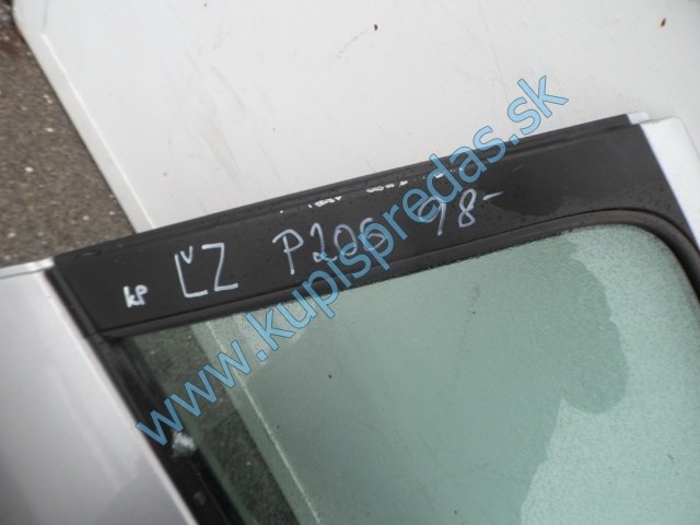 ľavé zadné dvere na peugeot 206 HB, 