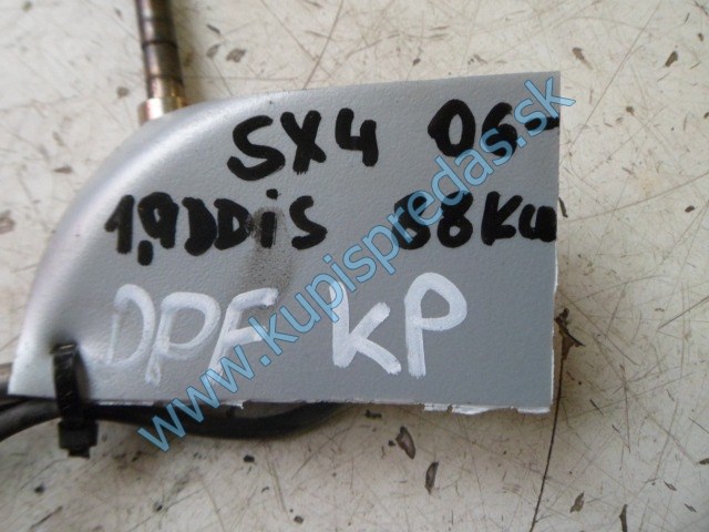 dpf snímač na suzuki sx4 1,9ddis, 
