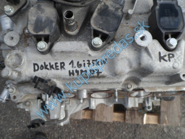 motor na daciu dokker 1,6i , H4MD7, 