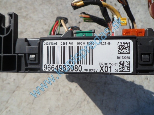 bsi modul na peugeot 207 1,4i , 9664983080