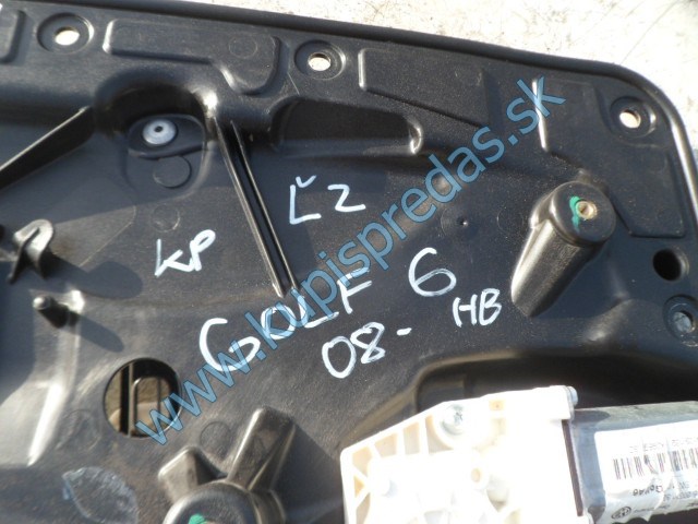 ľavé zadné sťahovanie okna na vw volkswagen golf 6, HB