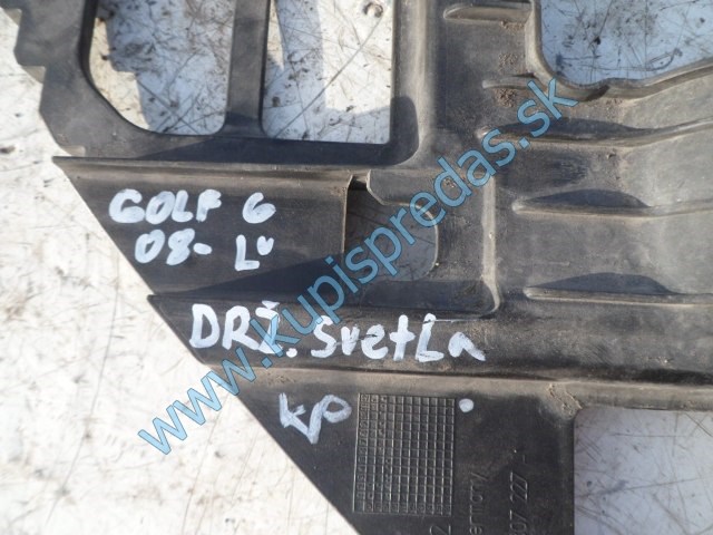 ľavý predný držiak svetla na vw volkswagen golf 6, 5K0807227A