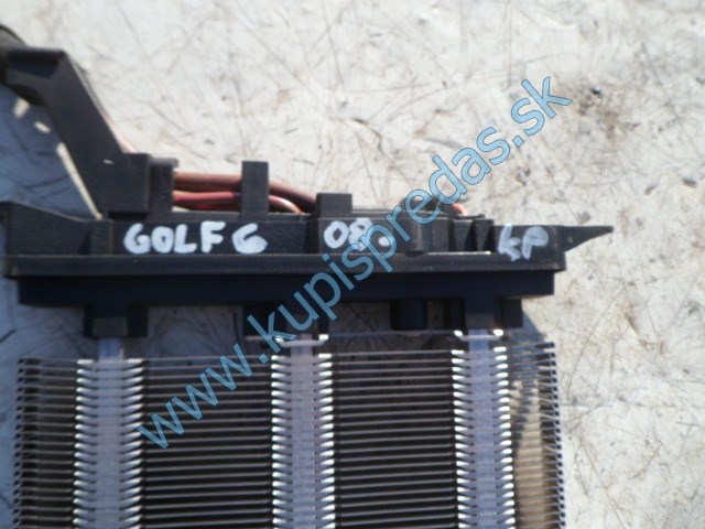 elektrický radiator kúrenia na vw volkswagen golf 6, 1K0963235F