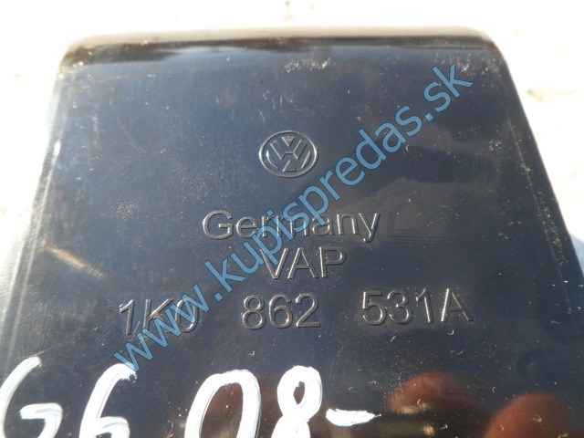 stredový kastlík na vw volkswagen golf 6, 1K0862531A, 