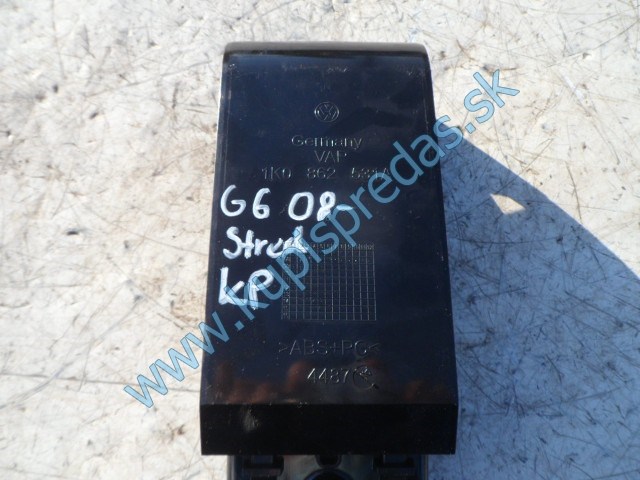 stredový kastlík na vw volkswagen golf 6, 1K0862531A, 