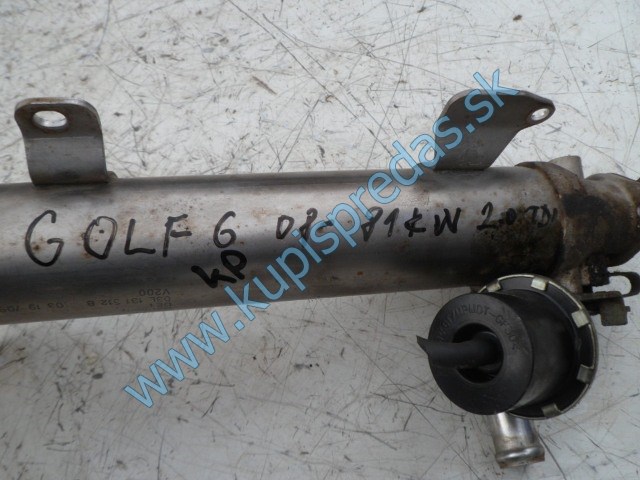 chladič egr na vw volkswagen golf 6, 03L131512B