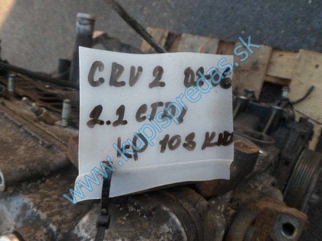 motor na hondu crv, cr-v 2,2ctdi, N22A2, 180 000km