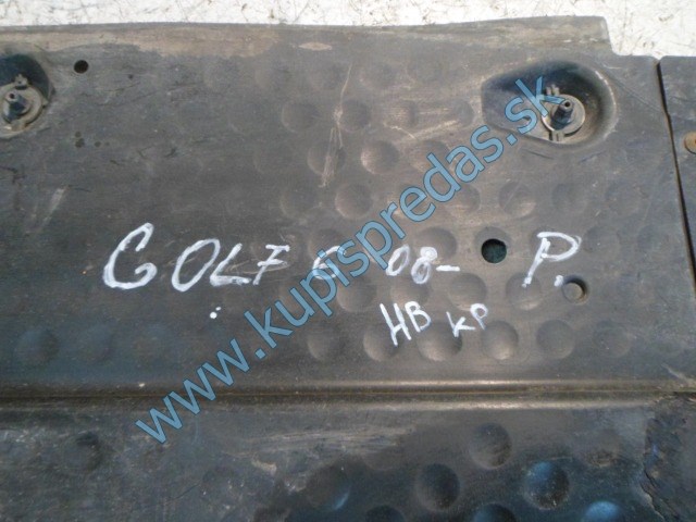 pravý spodný kryt podvozku na vw volkswagen golf 6, 10825202BG