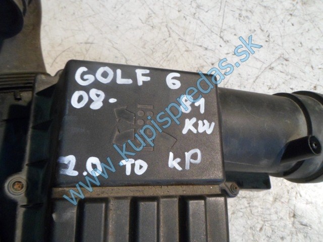 obal vzduchového filtra na vw volkswagen golf 6 , 2,0tdi 3C0129607AS