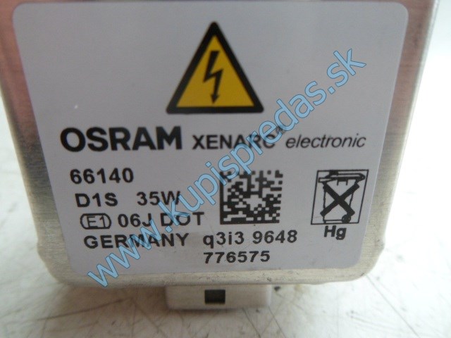 xenónová výbojka, žiarovka osram D1S 66140