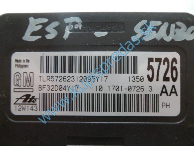 esp modul na opel astru 4 1,7cdti, 13505726