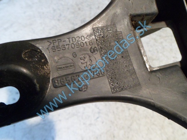 ľavý zadný držiak nárazníka na peugeot 307 sw, 9656744780
