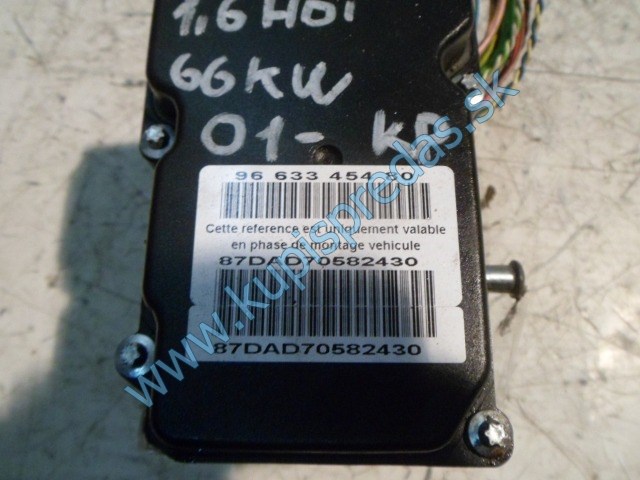 pumpa abs na peugeot 307 1,6hdi, 9663345480