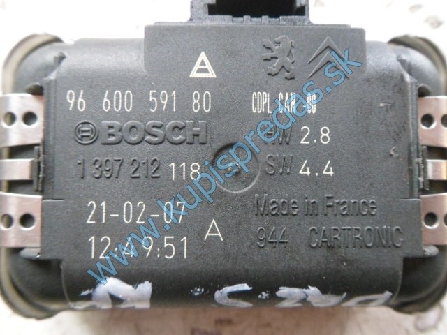 dažďový senzor na peugeot 307 lift, 9660059180