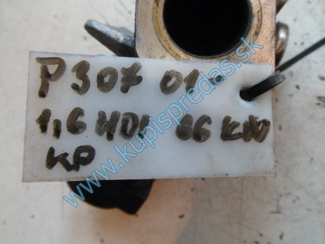 egr ventil na peugeot 307 1,6hdi, 9660276280