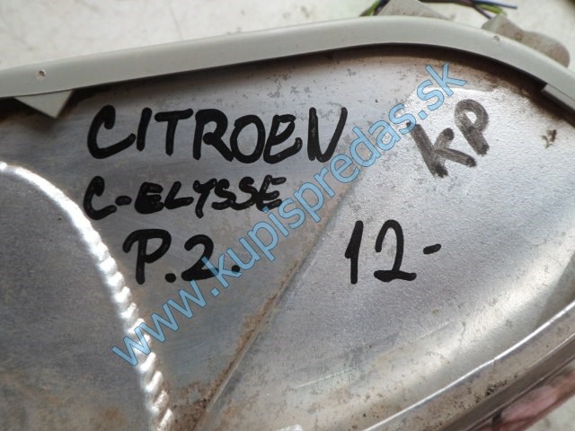 pravé zadné svetlo na citroen c-elysee, 9674809180