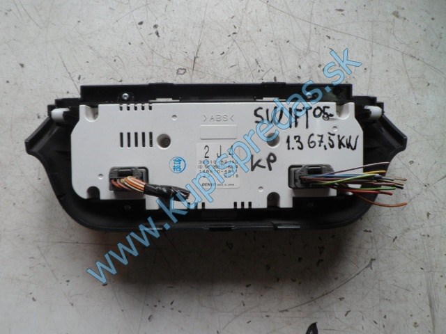 panel na ovládanie kúrenia na suzuki swift, 39510-62J40